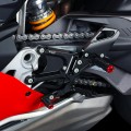 Bonamici Racing Aluminium Rearsets "Street Race" for the Ducati Panigale V4 / V4S 2025 Bonamici Racing Aluminium Rearsets "Street Race" for the Ducati Panigale V4 / V4S 2025
